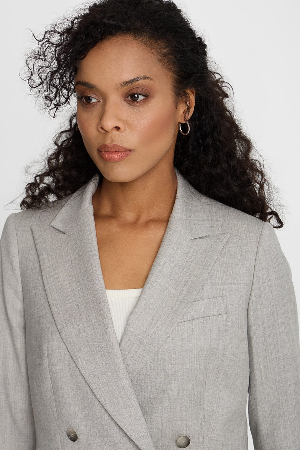 Miss Sophisticated Grey Blazer