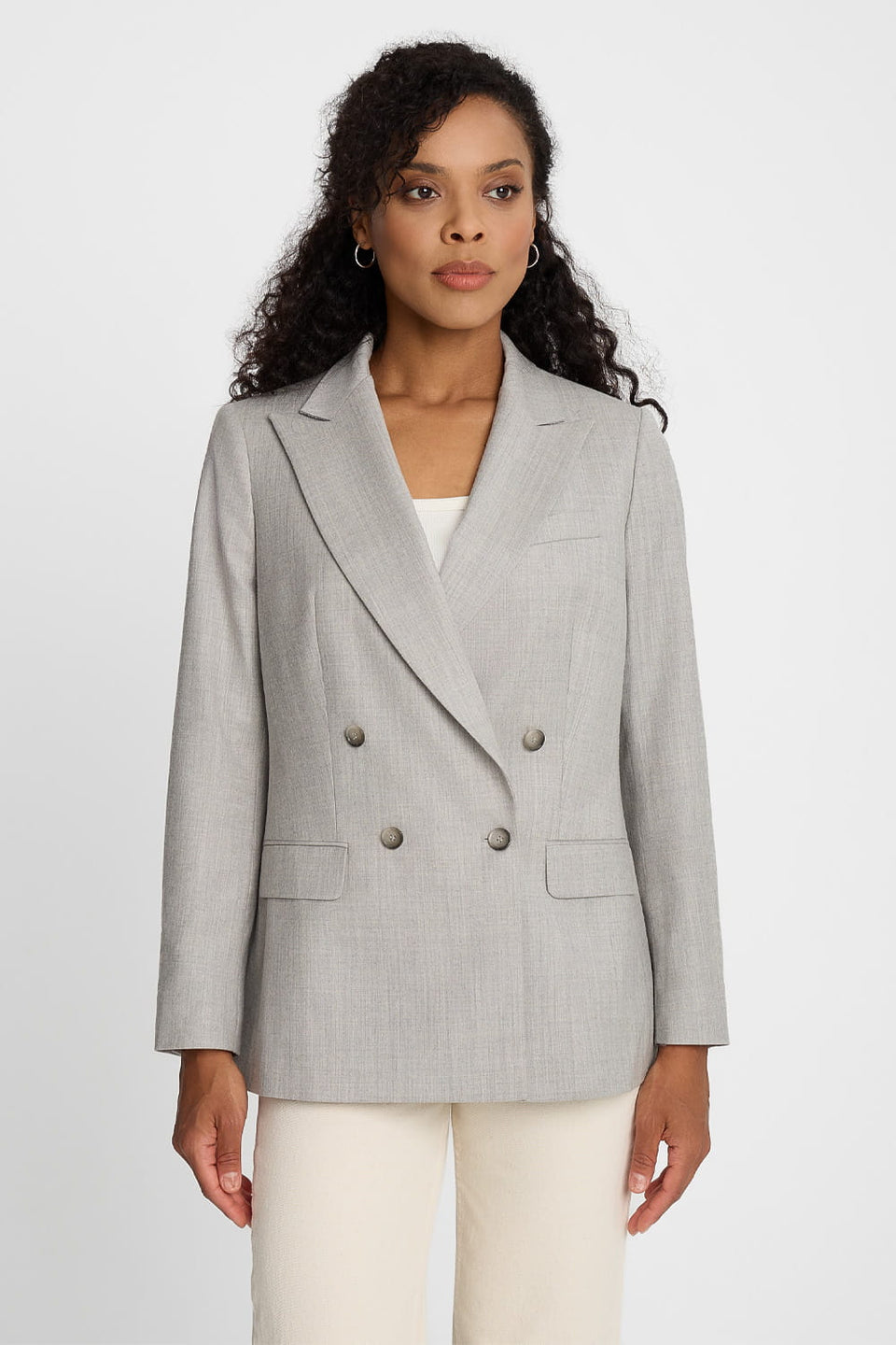 Miss Sophisticated Grey Blazer