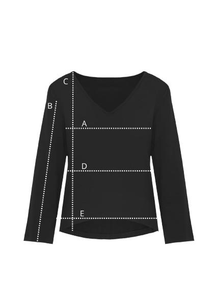 Longsleeve Miss Keen Black