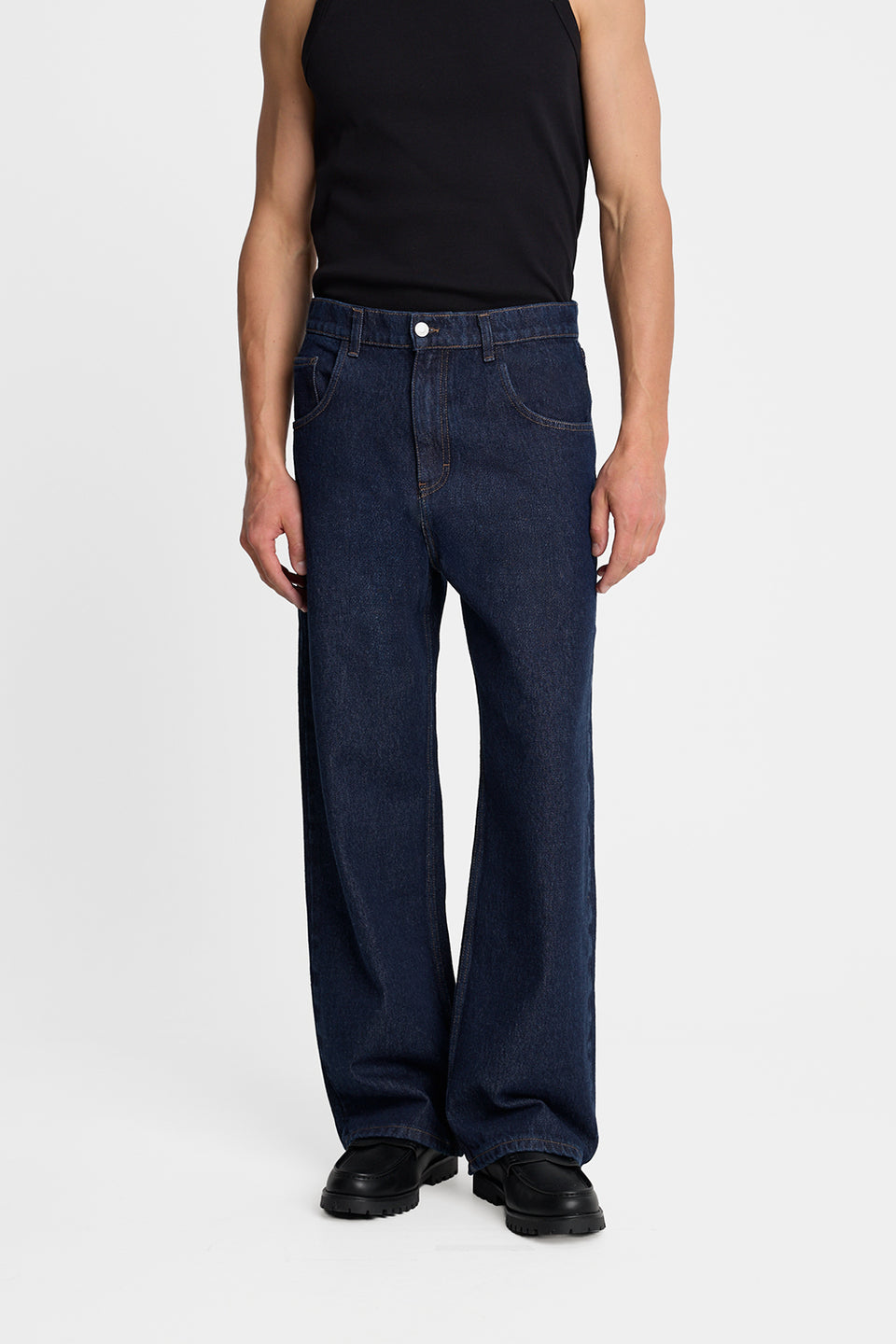 Mr David Dark Blue Jeans