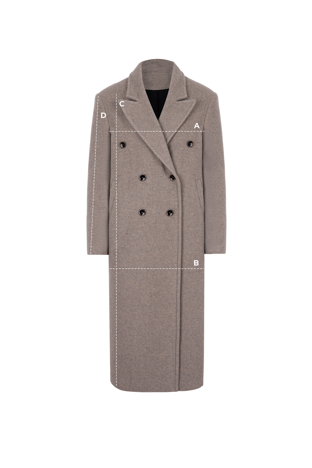Miss Charly Taupe Coat