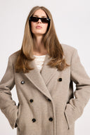 Miss Charly Taupe Coat
