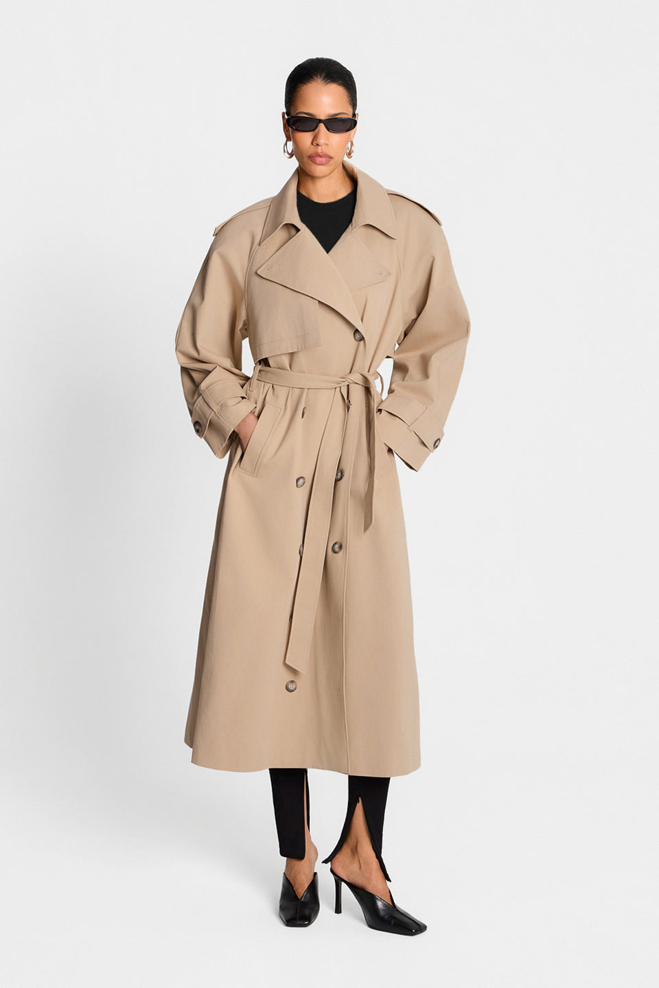 Płaszcz Miss Clarice Beige