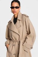 Płaszcz Miss Clarice Beige