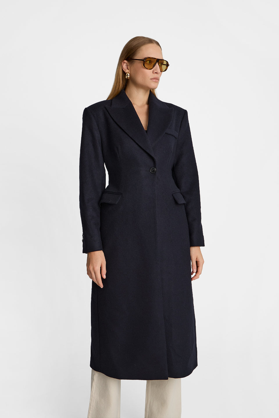 Miss Classic Navy Coat