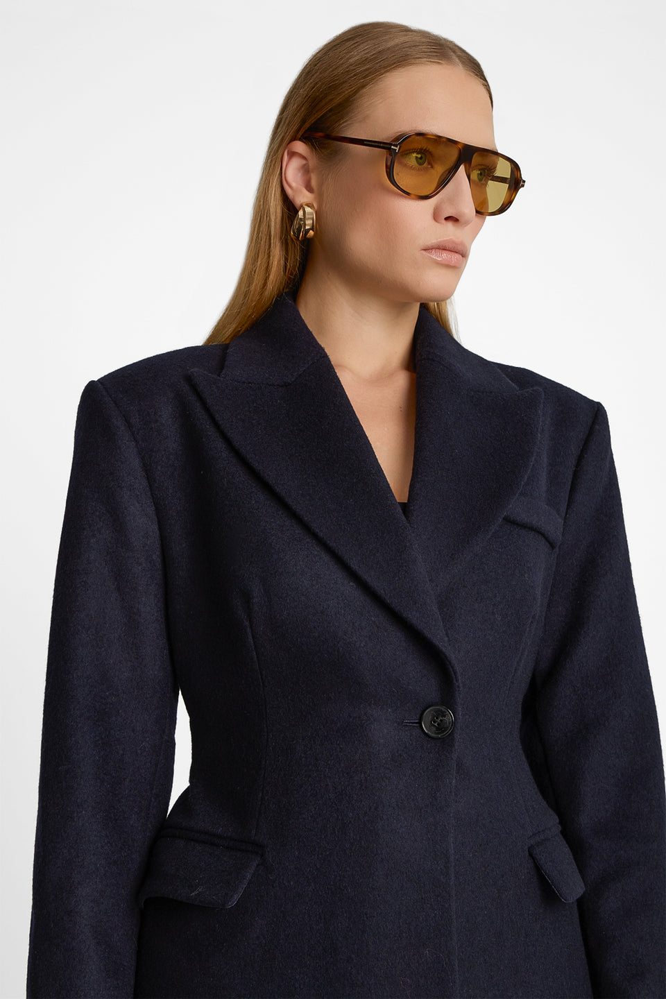Miss Classic Navy Coat