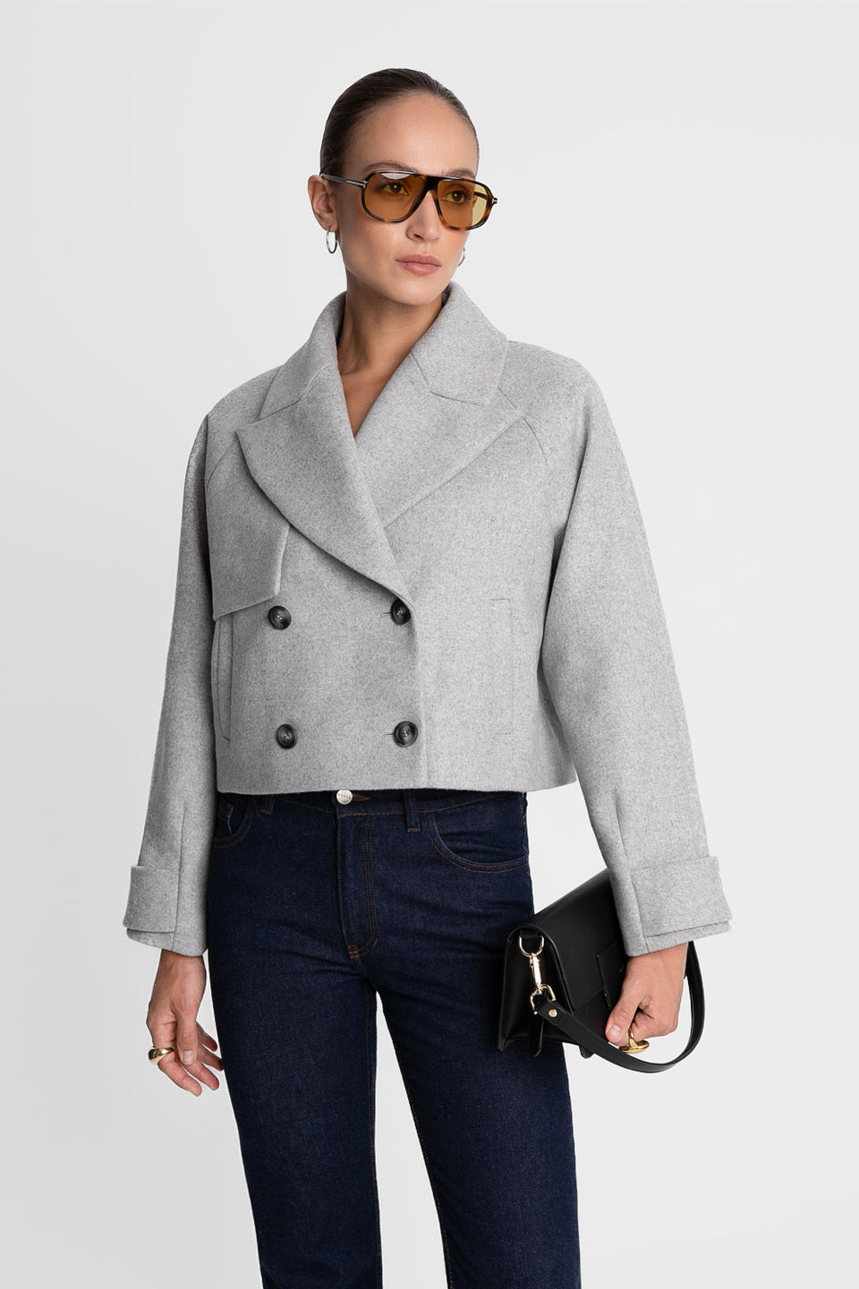 Kurtka Miss Decency Light Grey