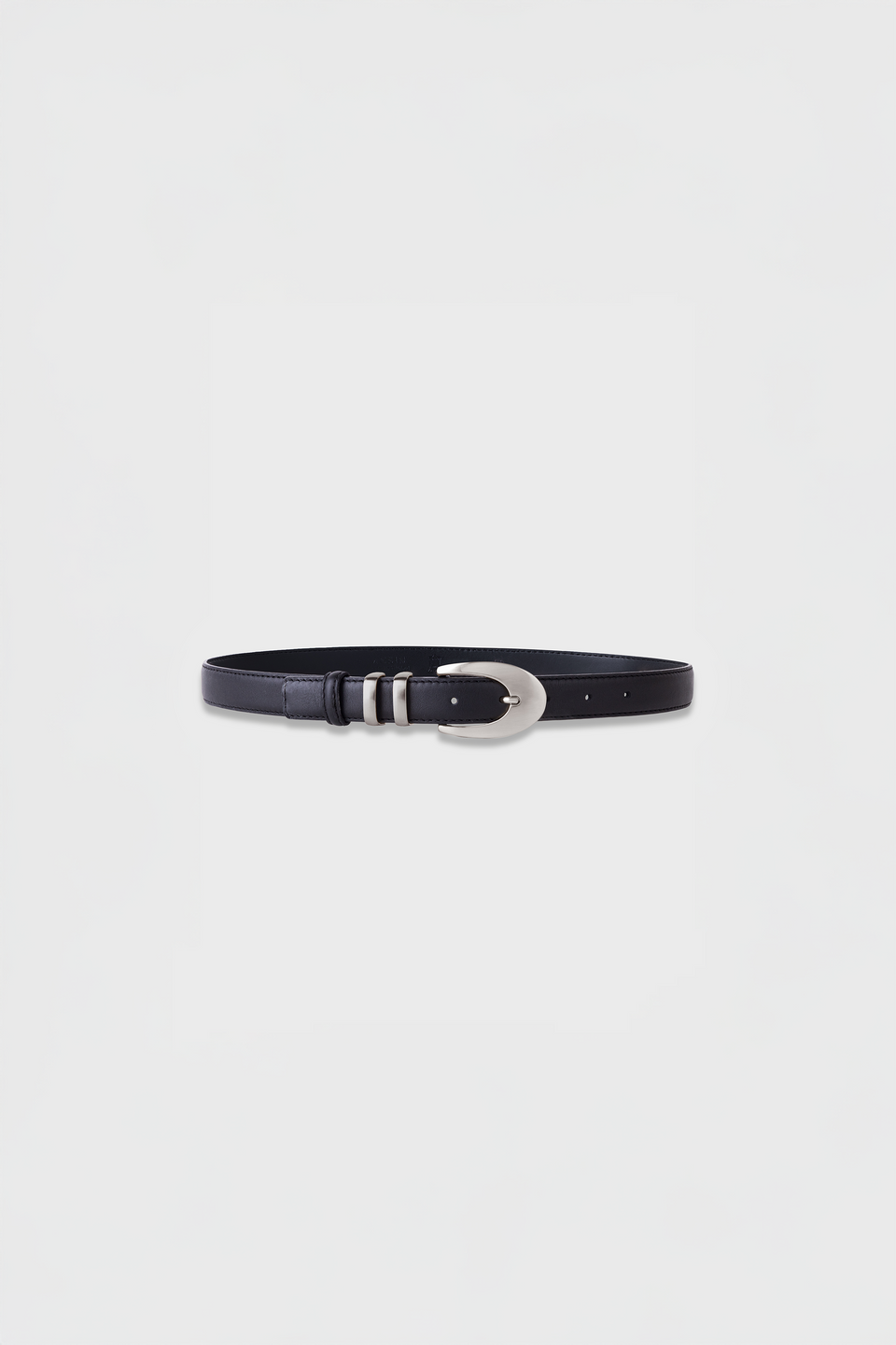 Pasek Miss Milano Black& Silver