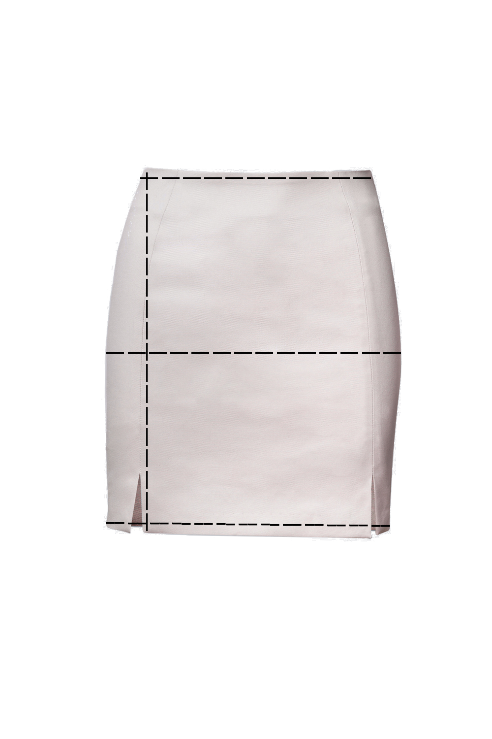 Spódnica Miss Figure Cream Beige