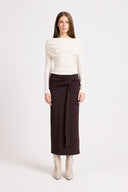 Miss Bali Dark Chocolate Skirt
