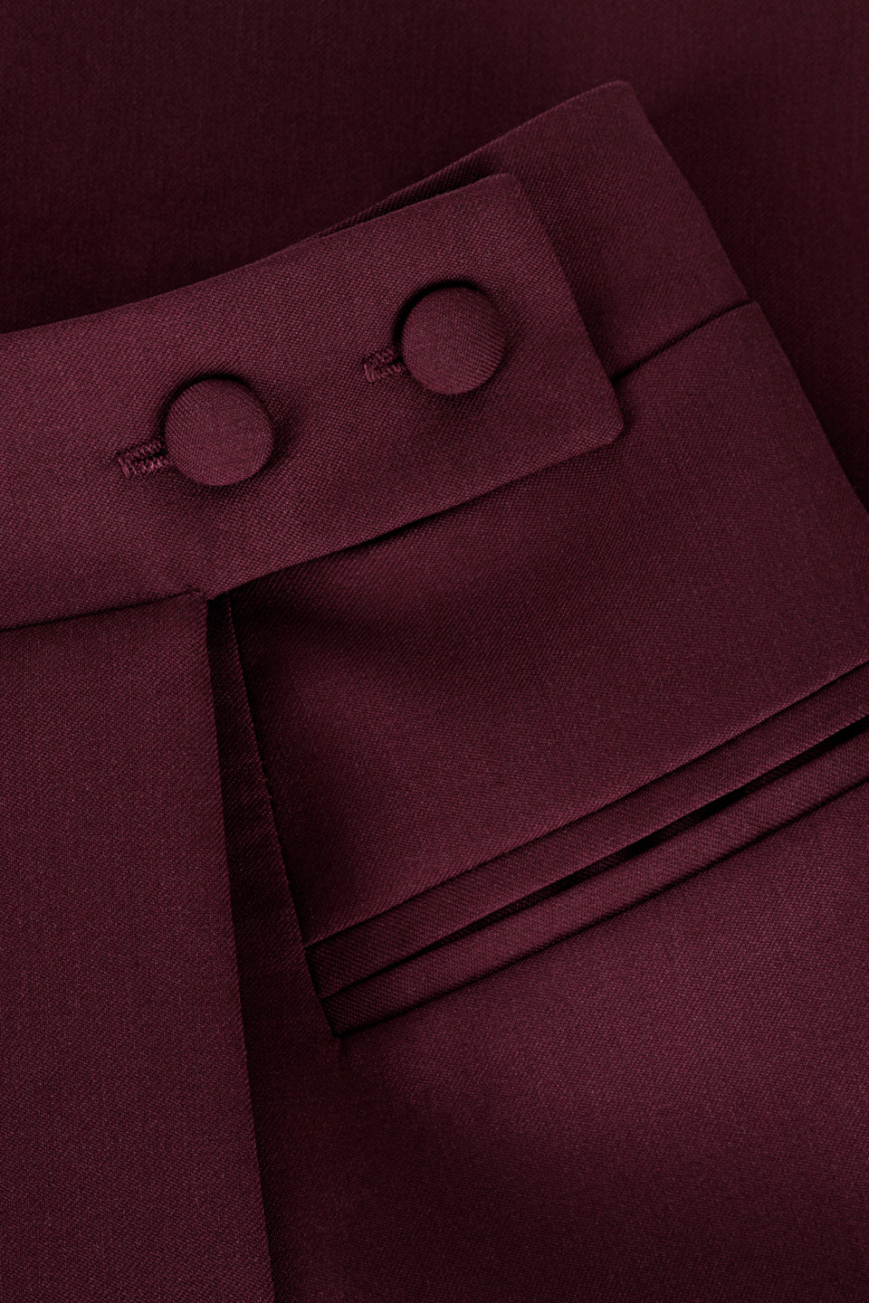 Miss Meryl Burgundy Skirt