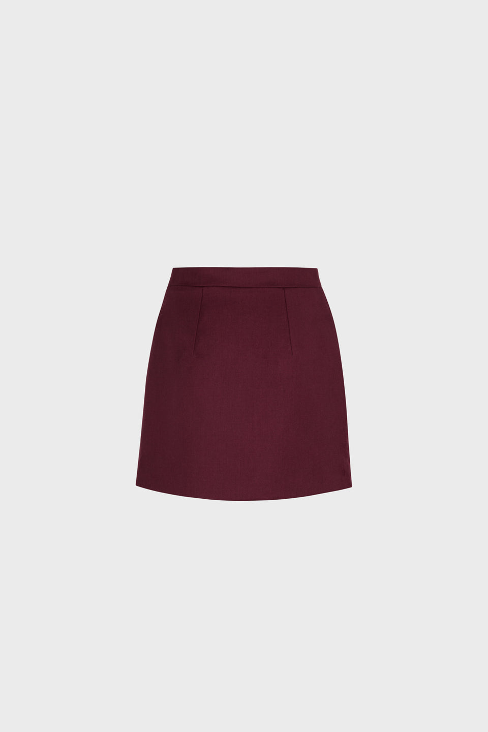 Miss Meryl Burgundy Skirt
