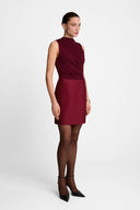 Spódnica Miss Carmen Burgundy