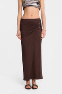 Miss Isla Dark Chocolate Skirt