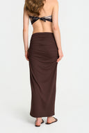 Miss Isla Dark Chocolate Skirt