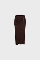 Miss Isla Dark Chocolate Skirt