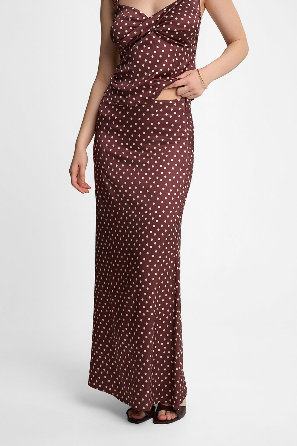 Miss Manon Chocolate Skirt