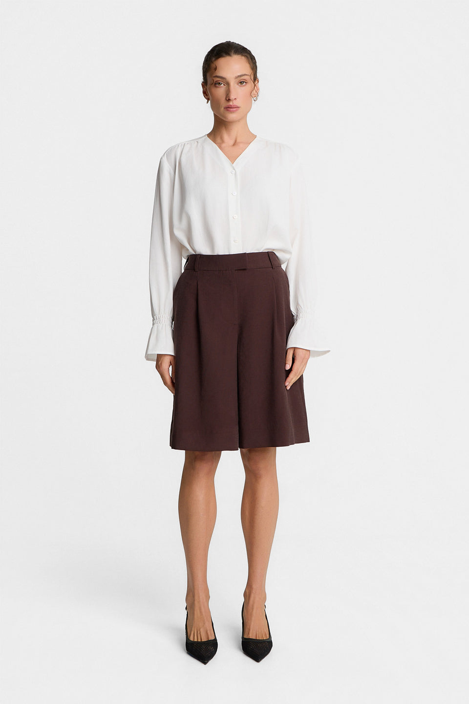 Miss Arden Chocolate Shorts