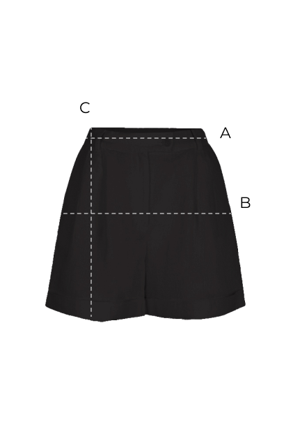 Spodenki Miss Costa Black