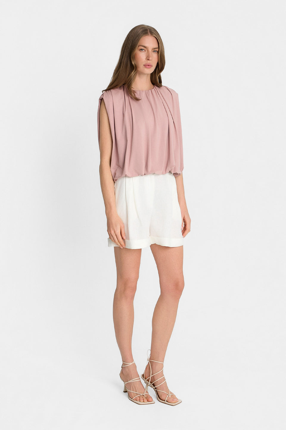 Spodenki Miss Costa Off White
