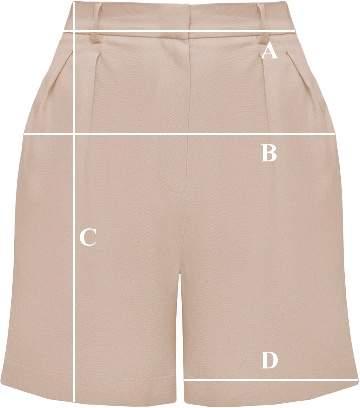 Spodenki Miss Preppy Beige