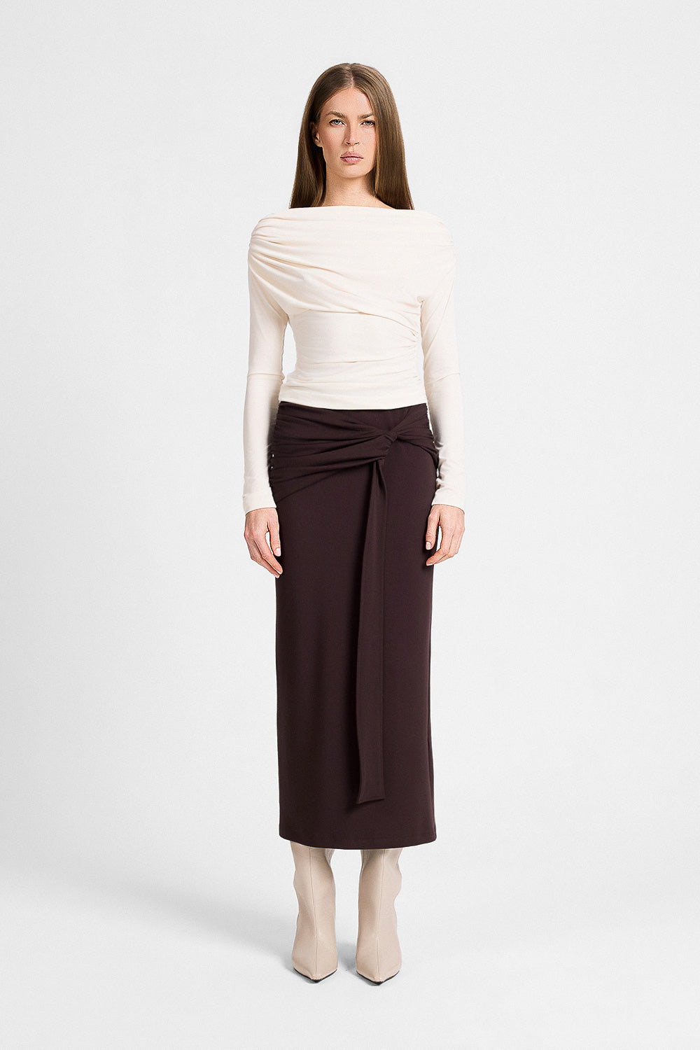 Miss Bali Dark Chocolate Skirt