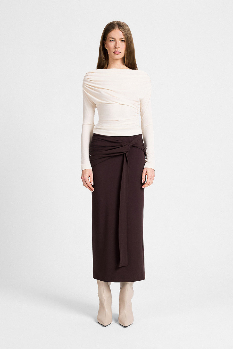 Miss Bali Dark Chocolate Skirt