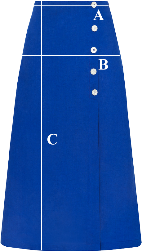 Spódnica Miss Coastal Cobalt