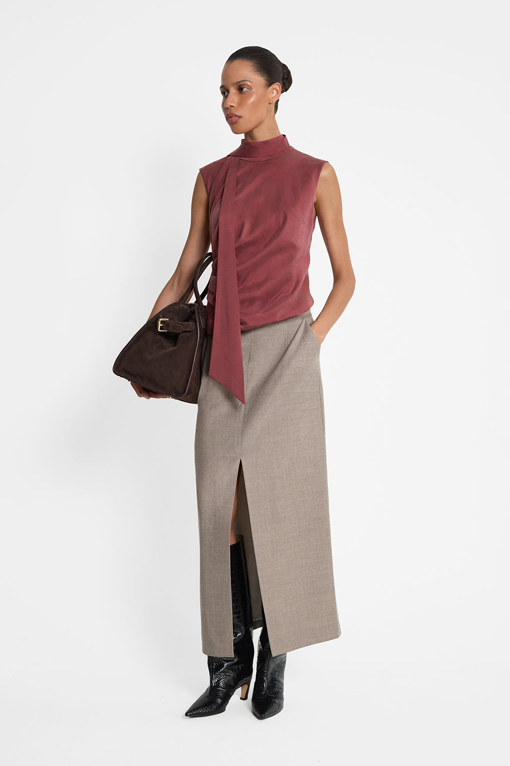 Spódnica Miss Magnani Beige