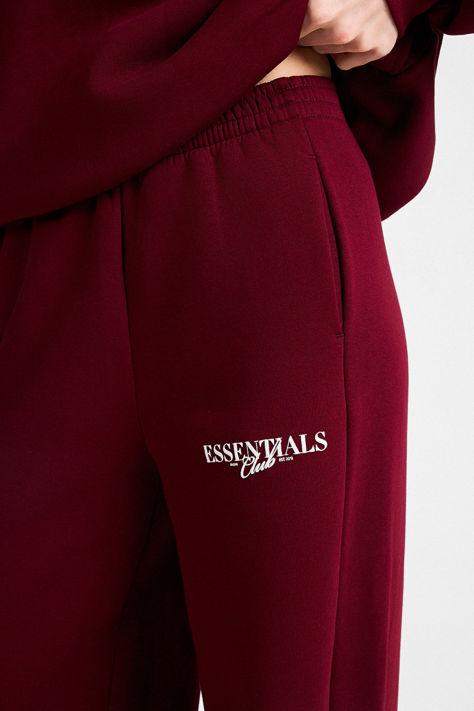 Miss Harmony Burgundy Sweatpants