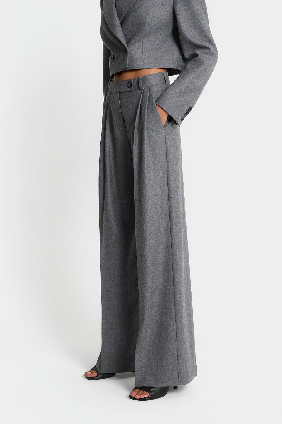 Miss Blaylock Grey Trousers