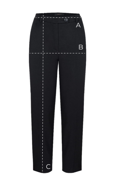 Spodnie Miss Efficient Charcoal Grey
