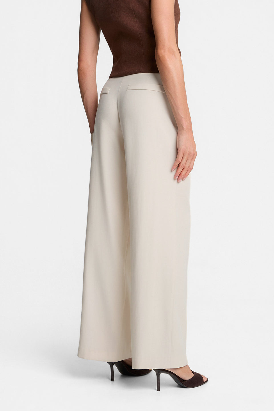 Spodnie Miss Etoile Creme