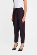 Spodnie Miss Heritage Melange Plum