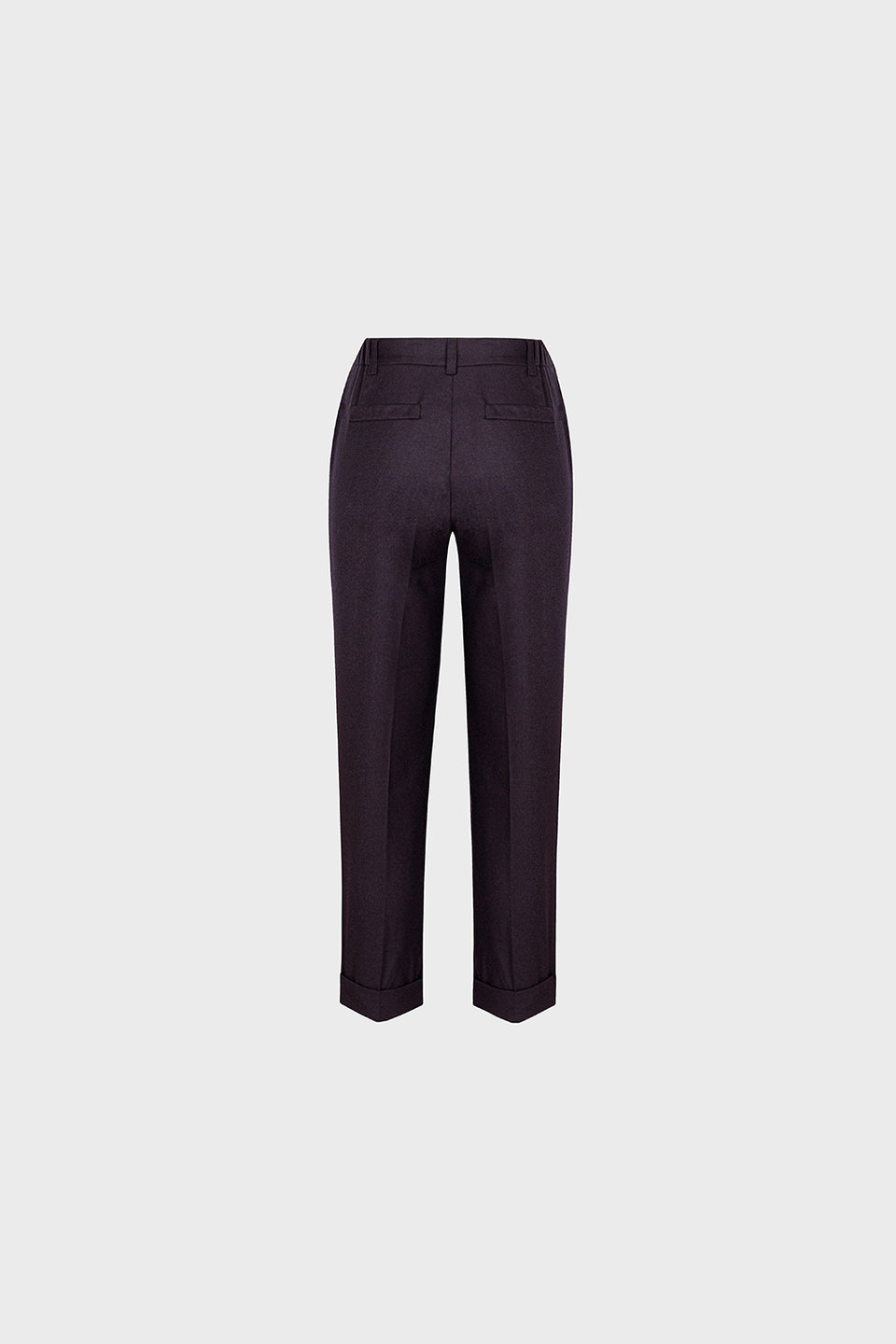 Miss Heritage Melange Plum Trousers