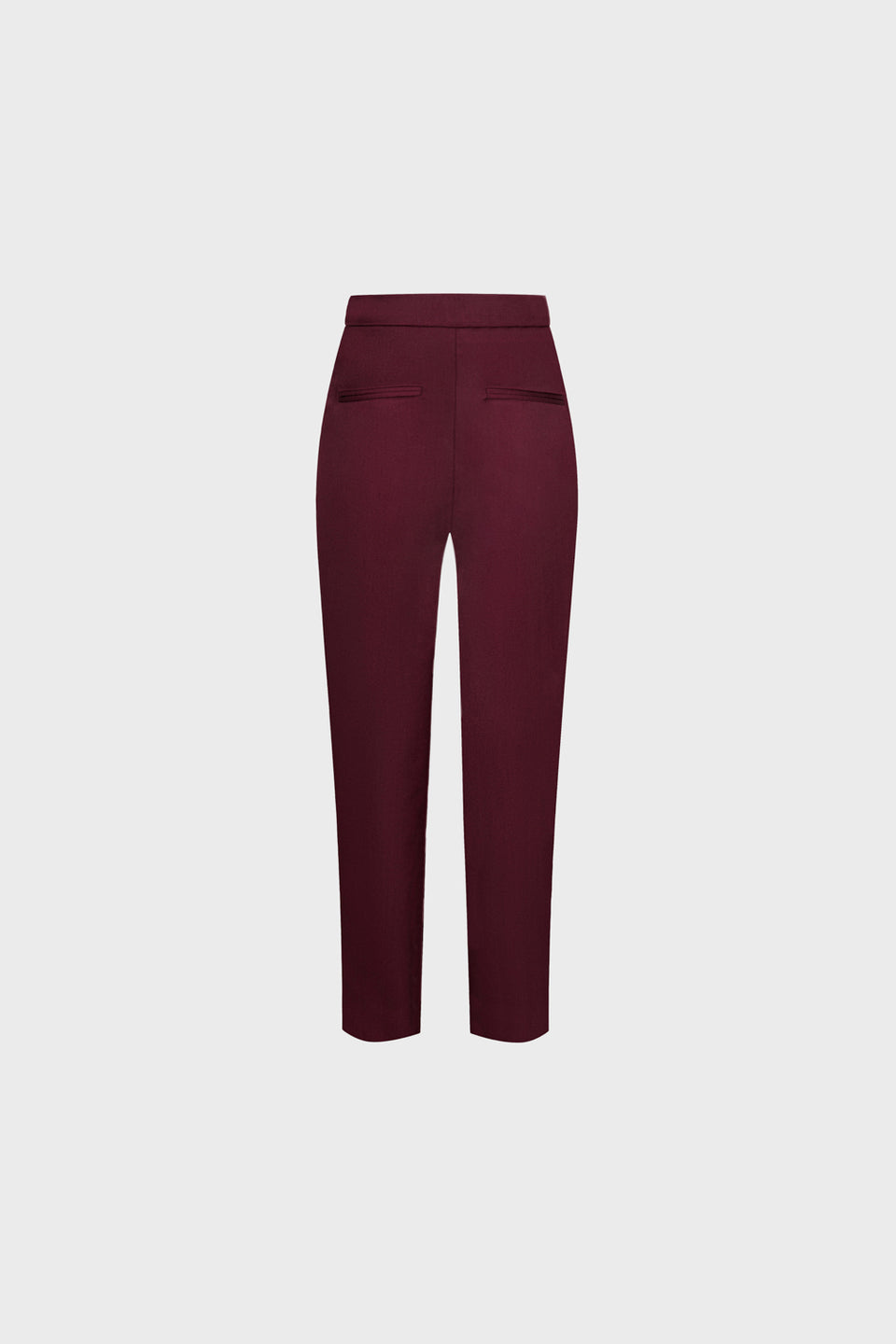 Miss Meryl Burgundy Trousers