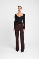 Spodnie Miss Minimal Burgundy