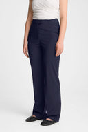 Miss Minimal Petite Navy Pants