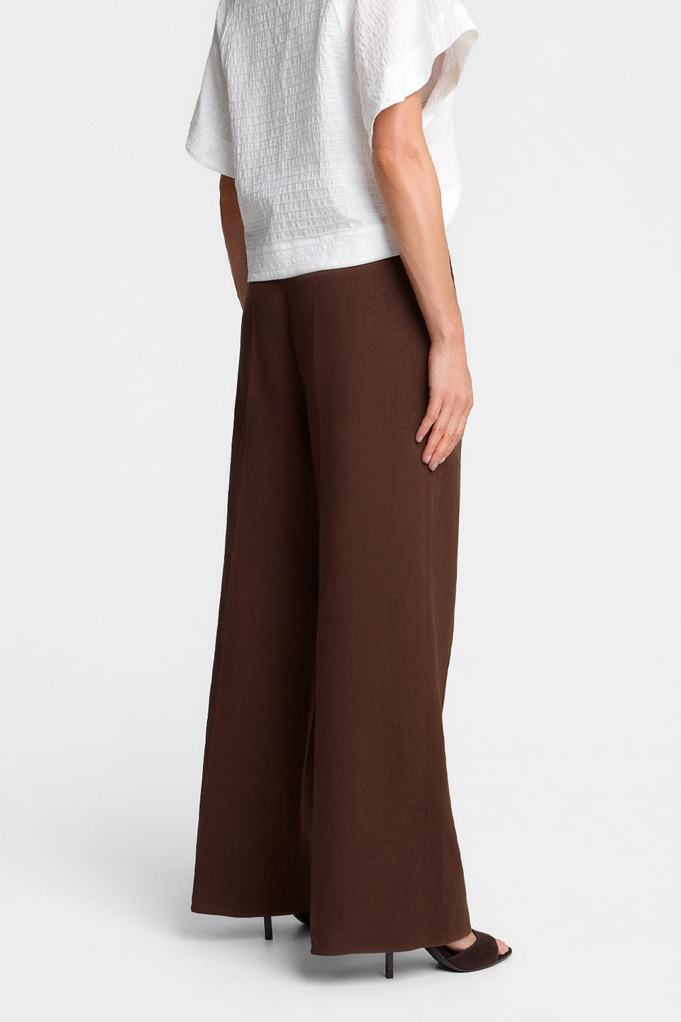 Miss Notte Chocolate Trousers
