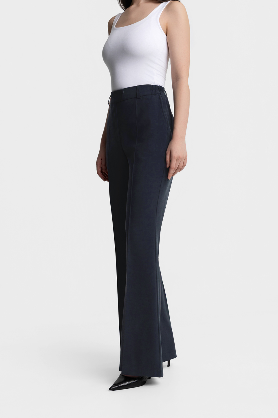 Miss Savvy Navy Trousers