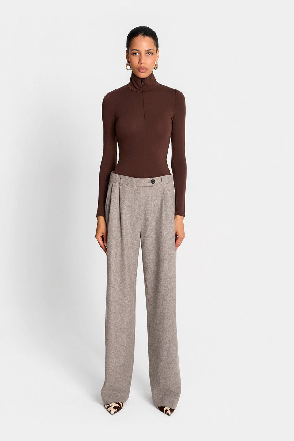 Spodnie Miss Verity Beige