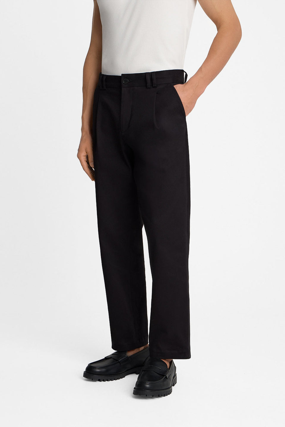 Mr Marco Black Trousers