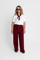 Spodnie Still Warm Burgundy