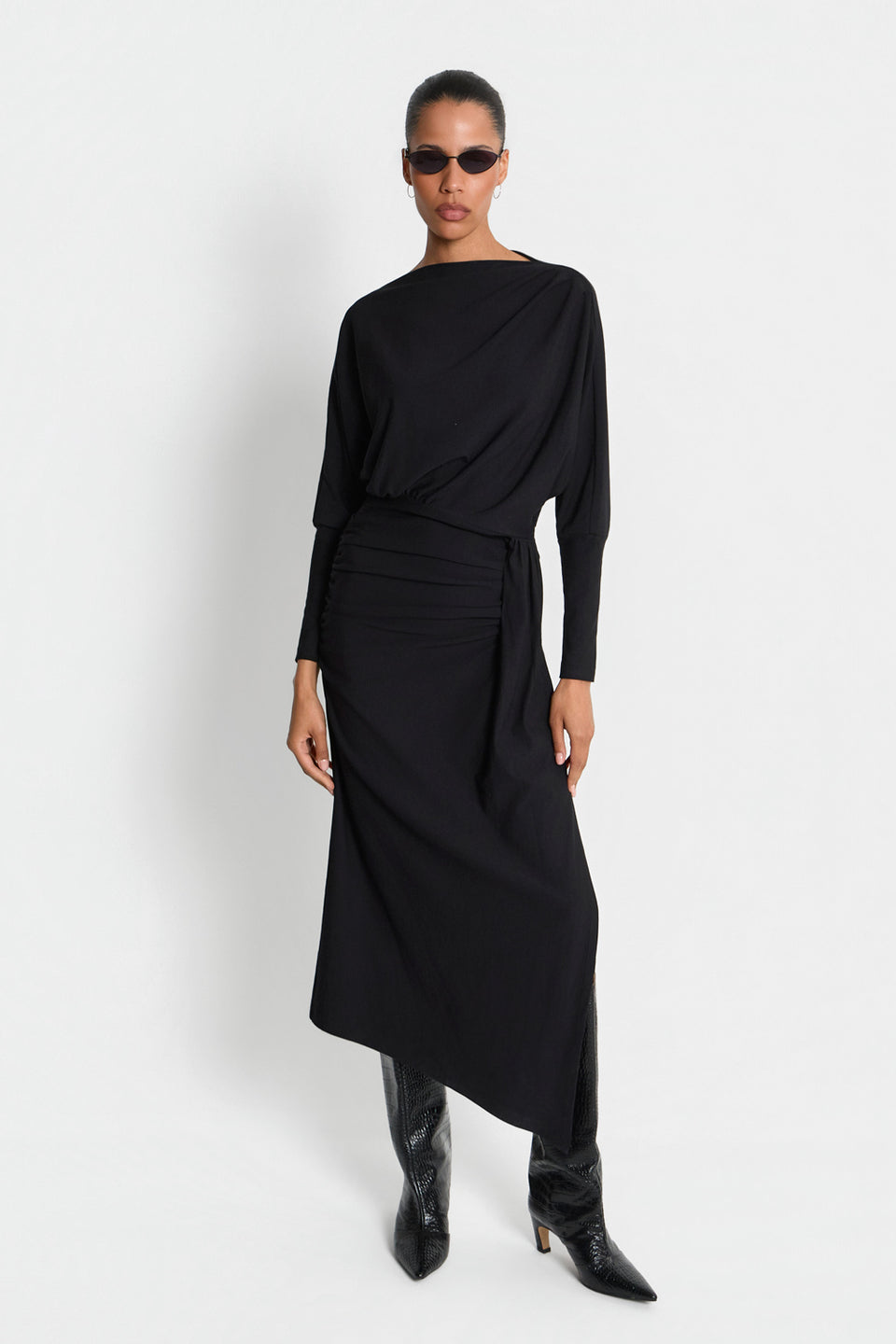 Miss Aura Black Dress