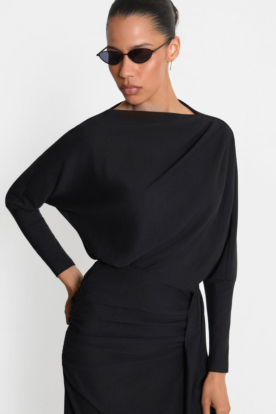 Miss Aura Black Dress