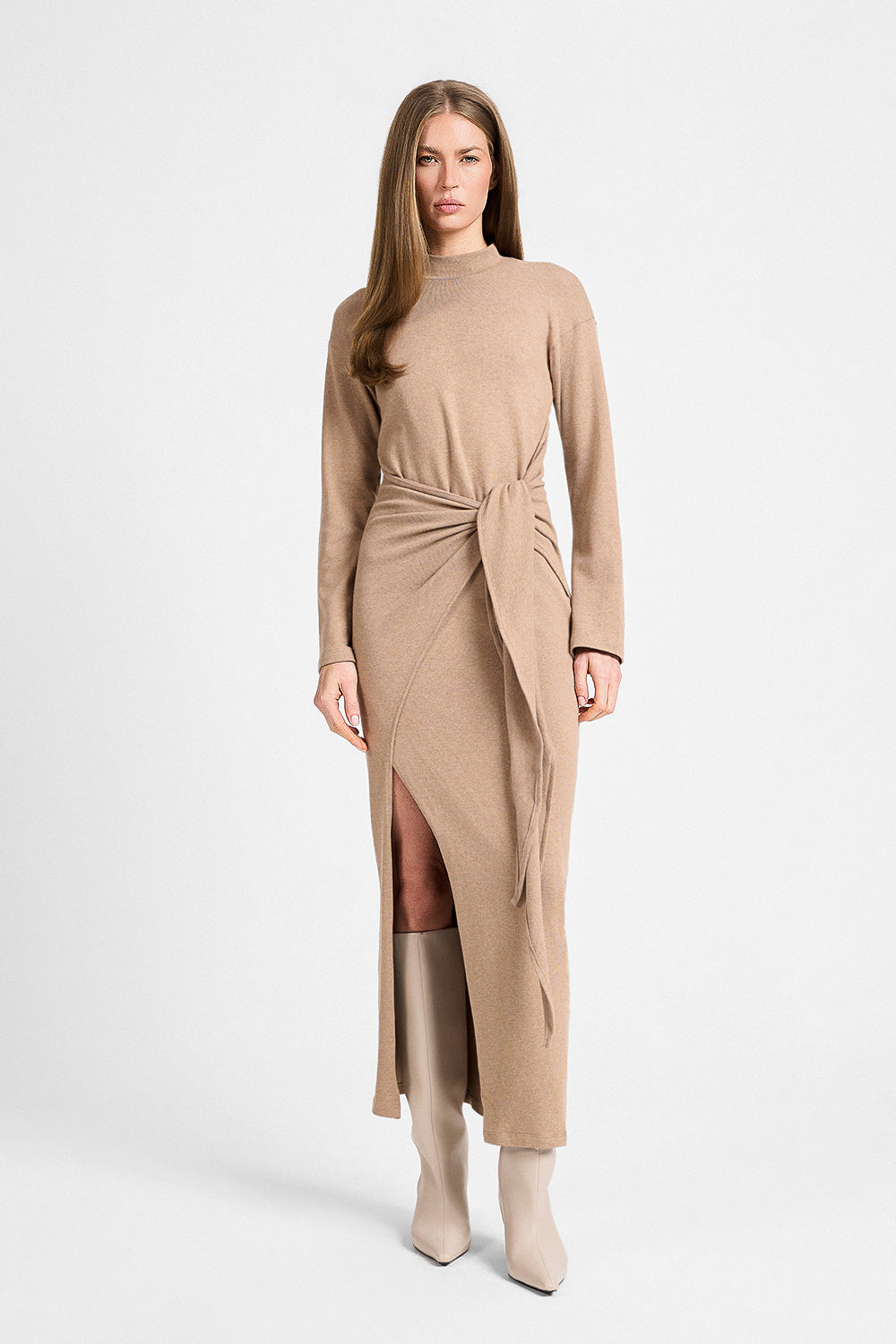 Sukienka Miss Bonham Beige