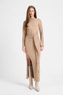 Sukienka Miss Bonham Beige