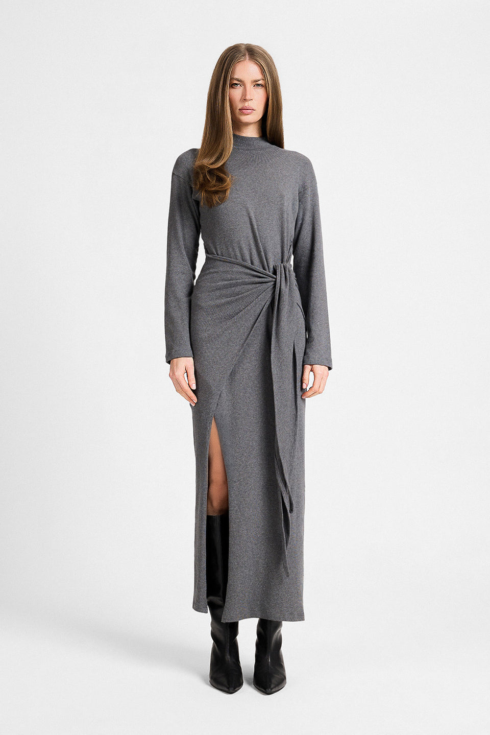 Sukienka Miss Bonham Melange Grey
