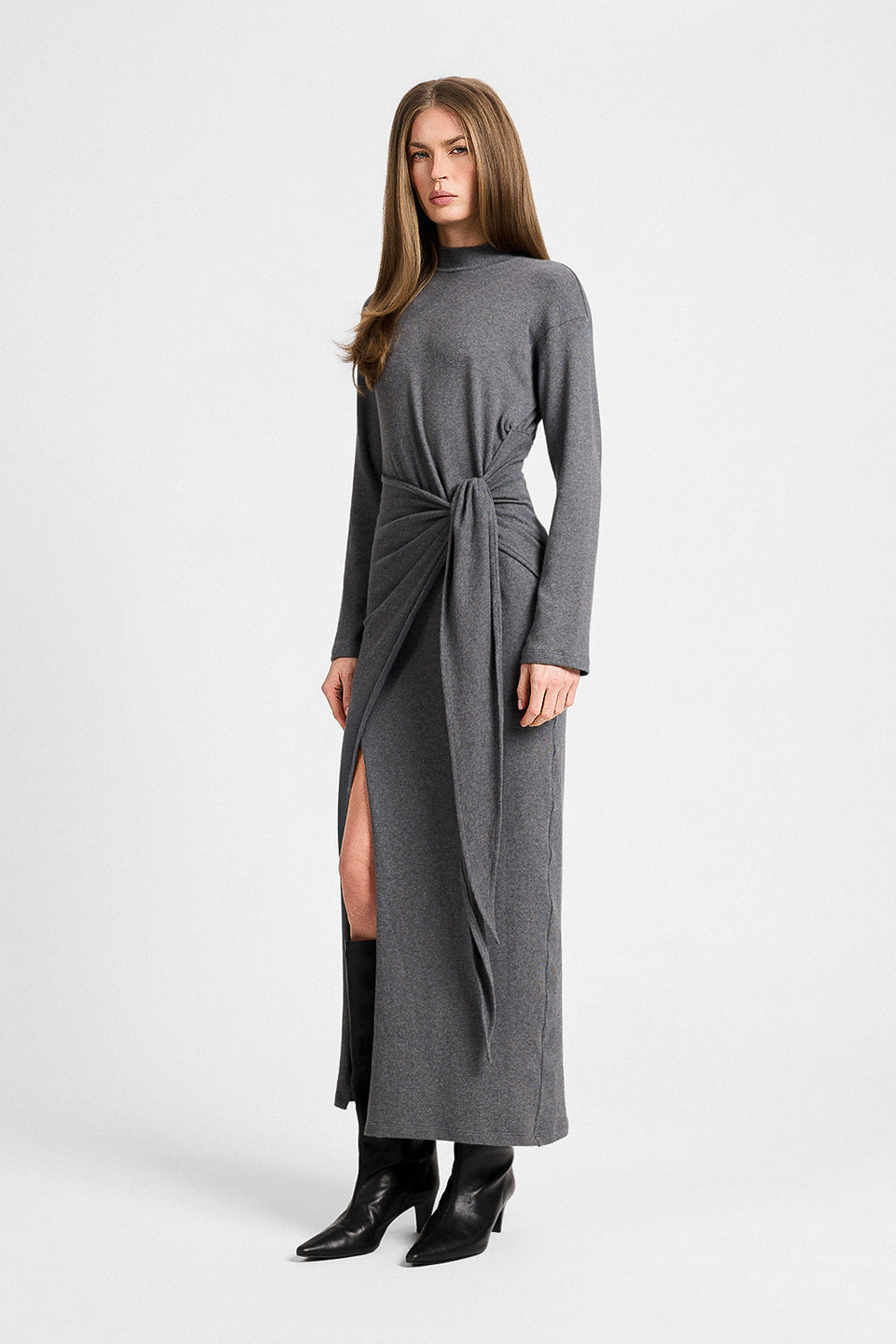 Sukienka Miss Bonham Melange Grey