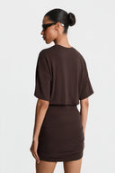 Miss Apero Chocolate dress